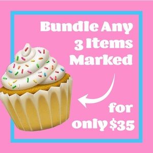 3 for $35 bundle sale